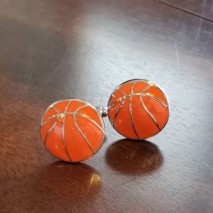 NEW! Basketball Cufflinks